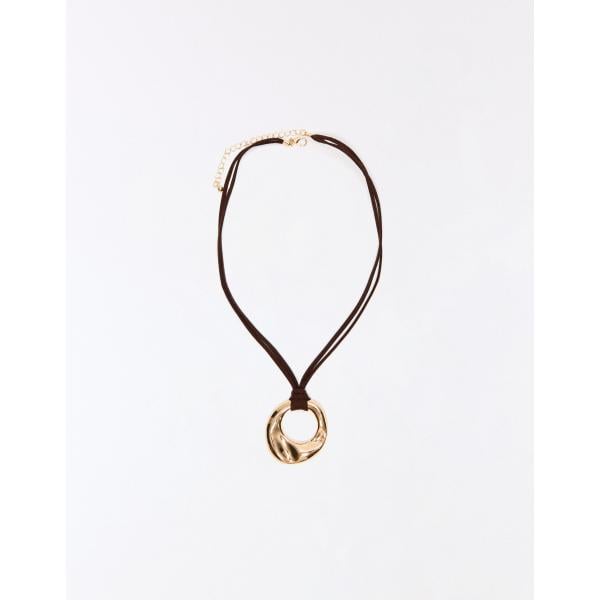 colgantes Bershka blanco