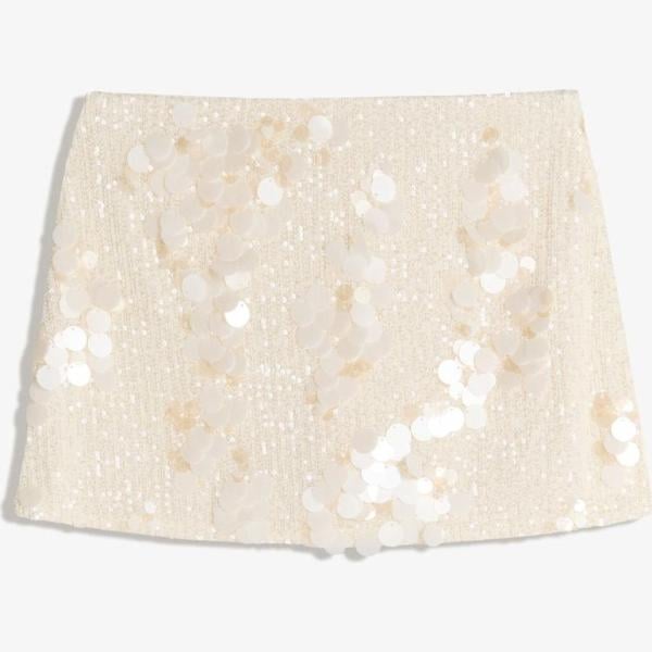 faldas Bershka blanco