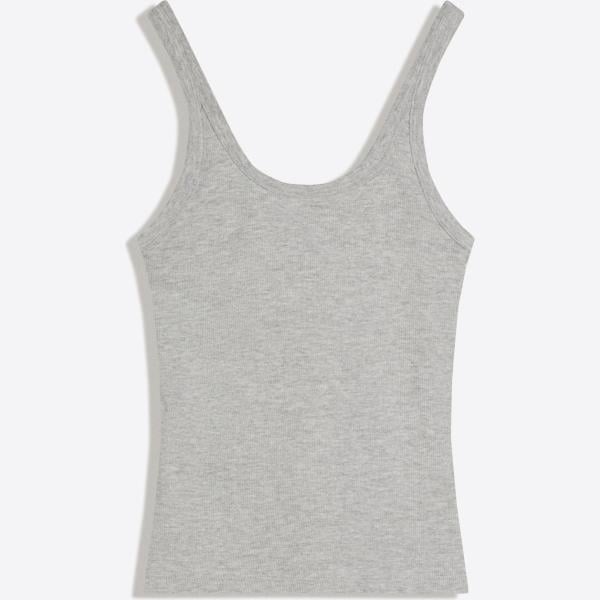 camiseta Bershka blanco