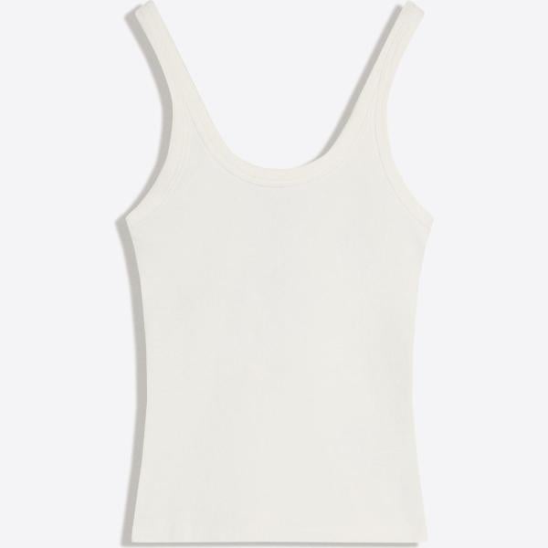 camiseta Bershka blanco