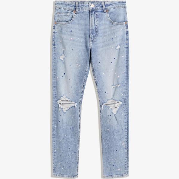 vaqueros rotos Bershka azul