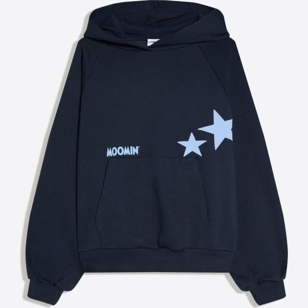 sudaderas con capucha Bershka azul con diseños