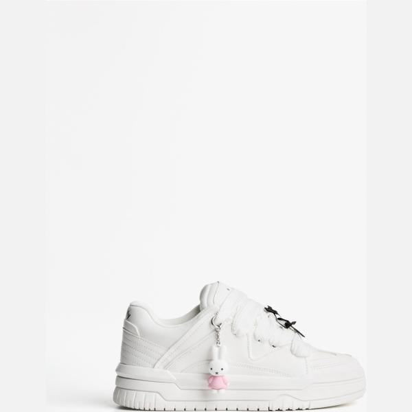 Sneakers mujer snow white poliéster Bershka