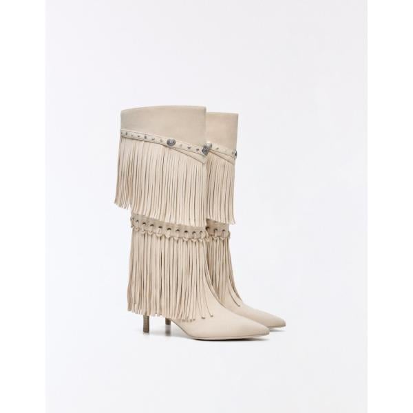 botas Bershka marrón