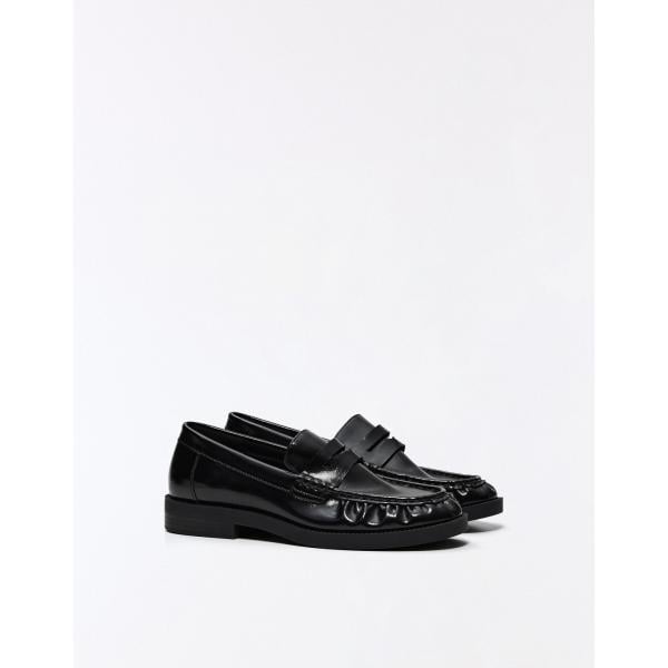 mocasines Bershka blanco