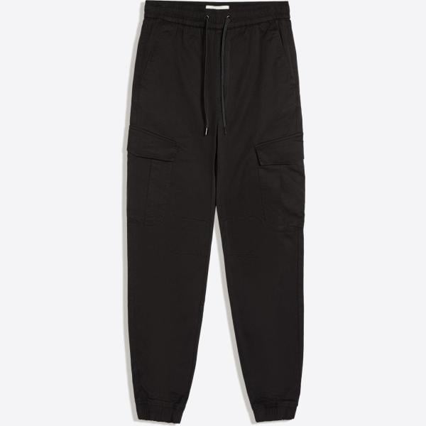 pantalones cargo Bershka negro