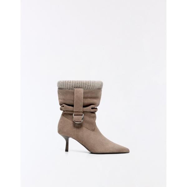 botines Bershka blanco