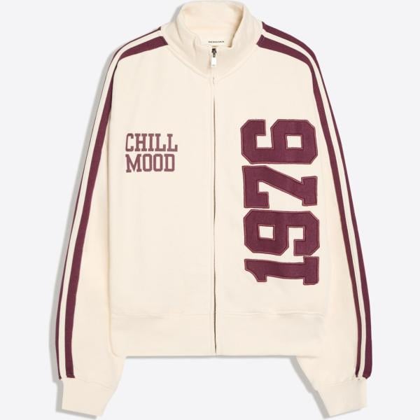 sudaderas Bershka blanco