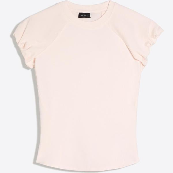 camiseta Bershka blanco