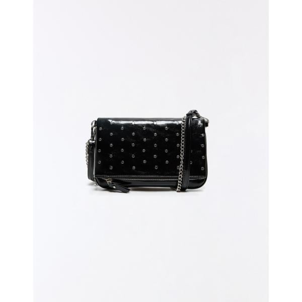 clutch Bershka blanco