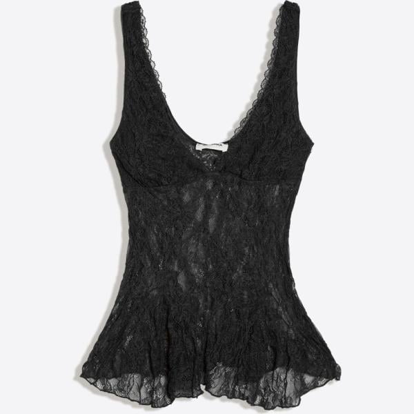 top Bershka blanco
