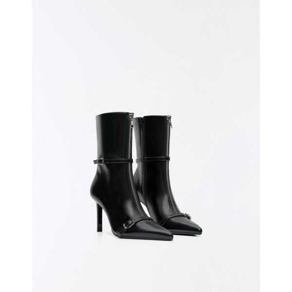botines Bershka negro