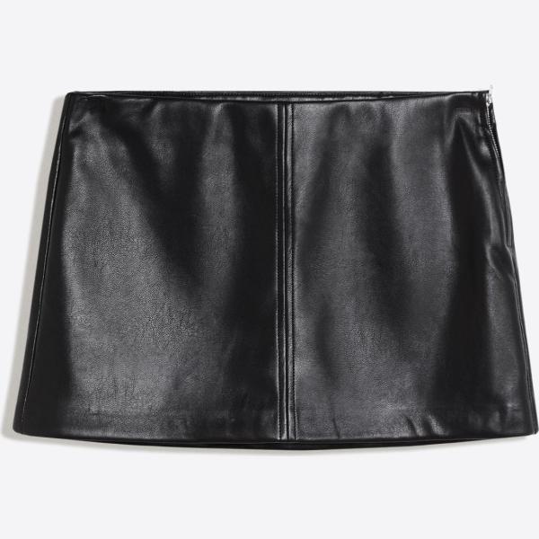 Falda mujer mini snow white poliéster Bershka