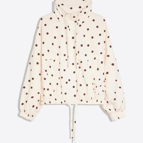 blazers Bershka blanco con diseños