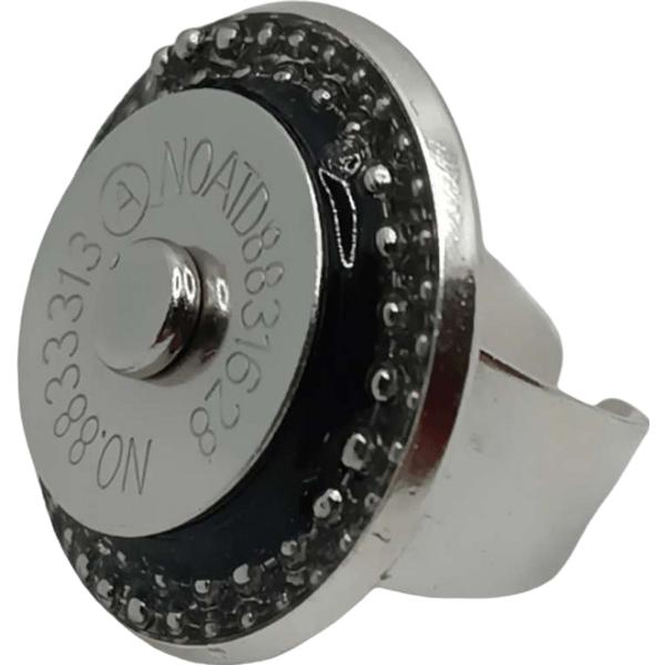 anelli Claudia De Rosa grigio