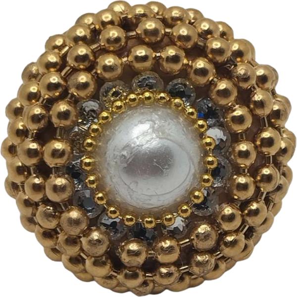 anelli Claudia De Rosa marrone