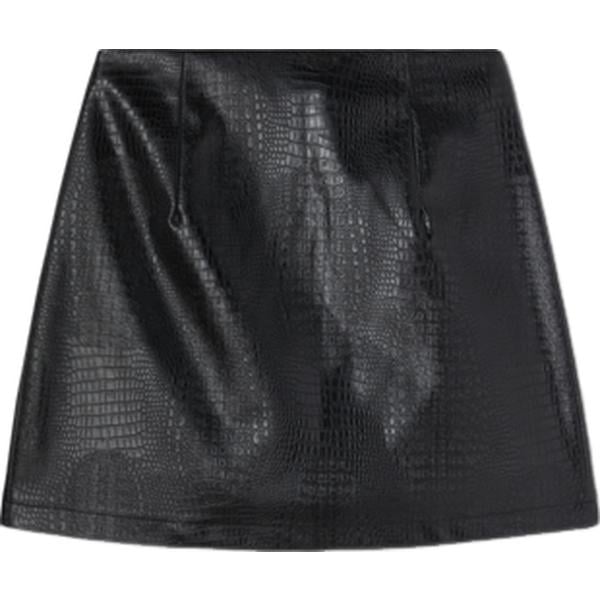 minigonne Motivi nero con stampe
