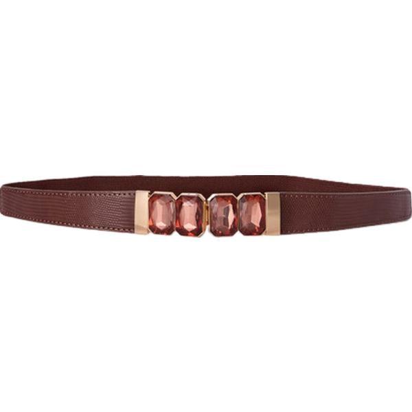 cinture Motivi marrone con stampe