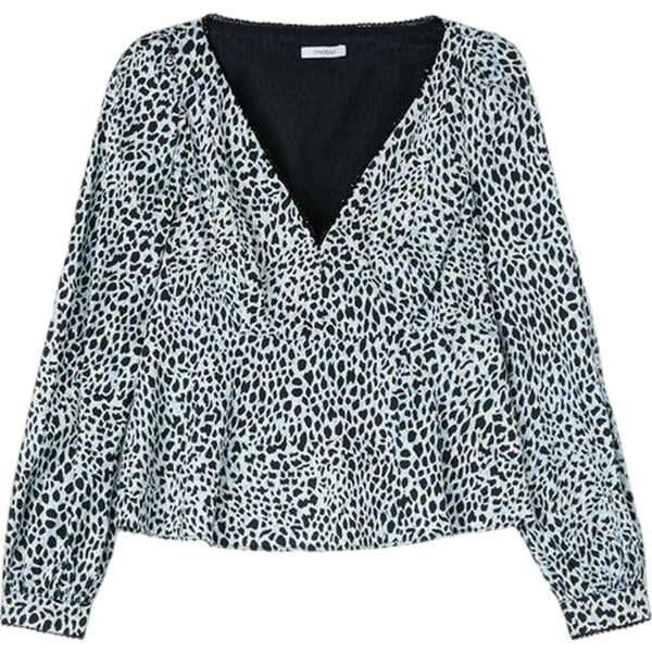 top Motivi grigio animalier