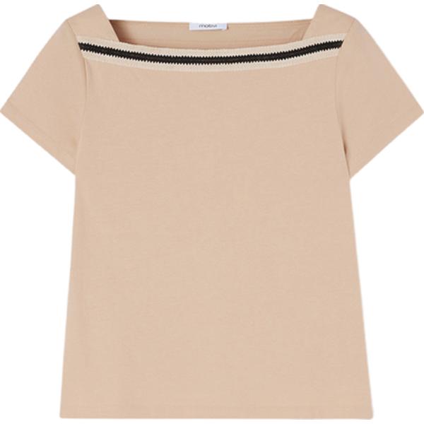 t-shirt Motivi marrone