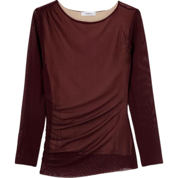 t-shirt Motivi marrone