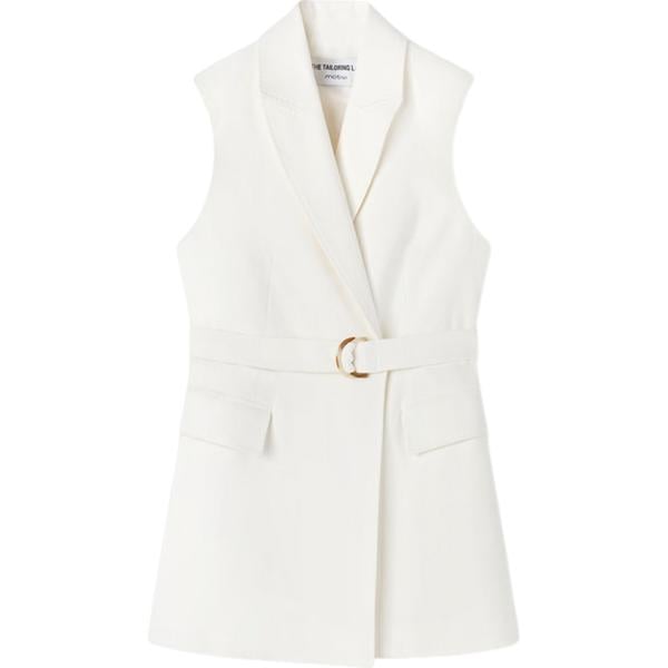 gilet Motivi bianco