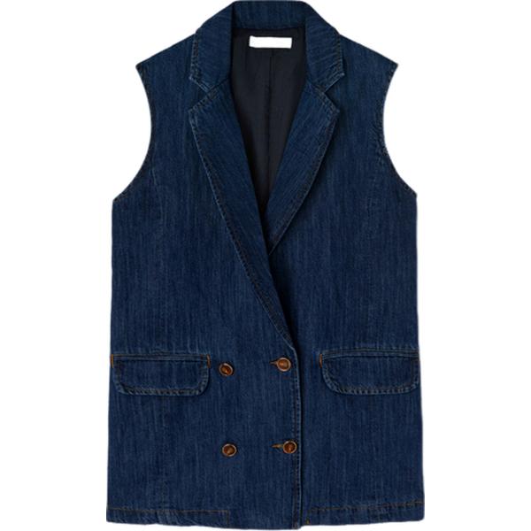 gilet Motivi blu