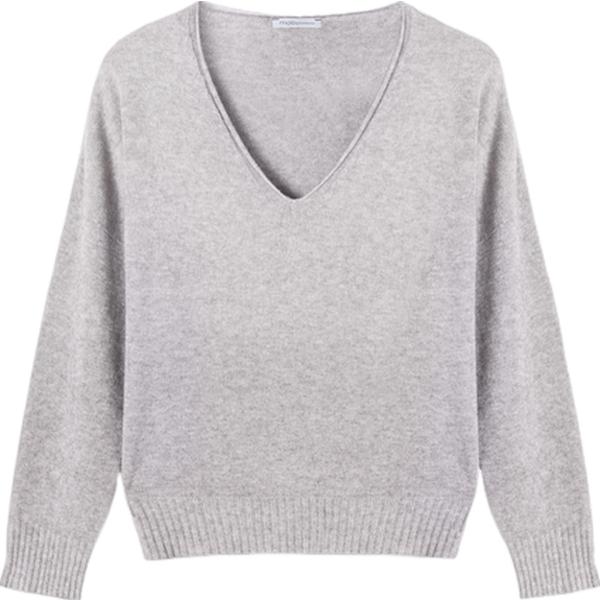 maglieria Motivi grigio tinta unita