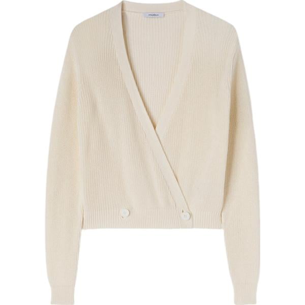 cardigans Motivi bianco tinta unita