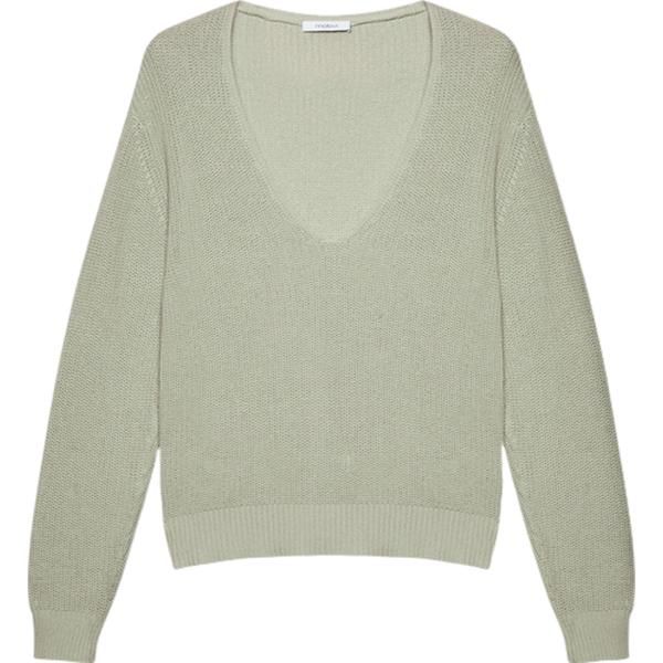 pullovers Motivi marrone tinta unita