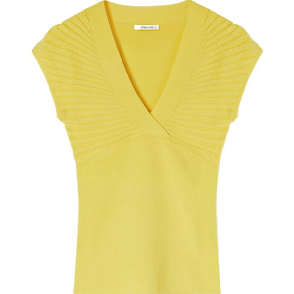 t-shirt Motivi giallo