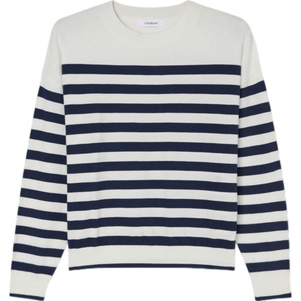 pullovers Motivi grigio a righe