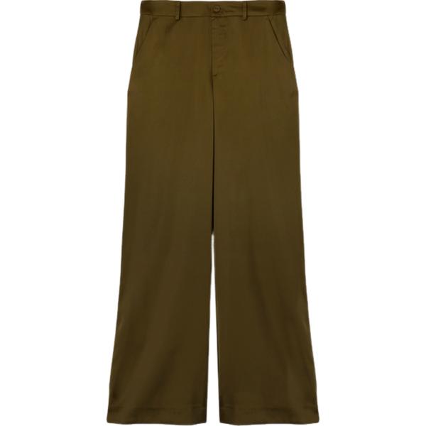 pantaloni a palazzo Motivi marrone tinta unita