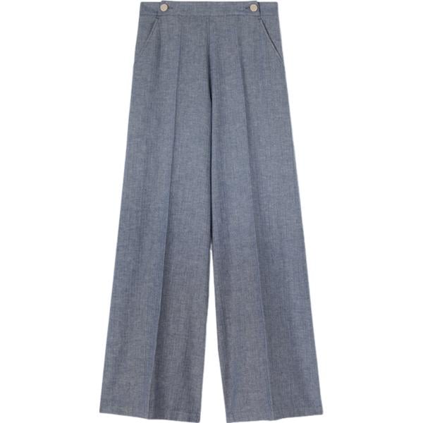 pantaloni Motivi grigio