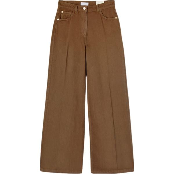 pantaloni Motivi marrone