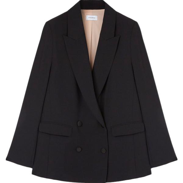 blazer Motivi nero tinta unita