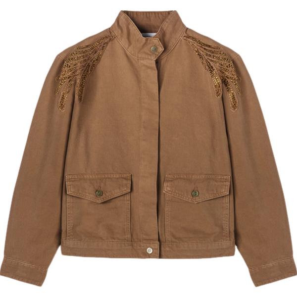 blazer Motivi marrone
