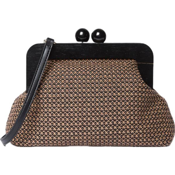 clutch Motivi marrone
