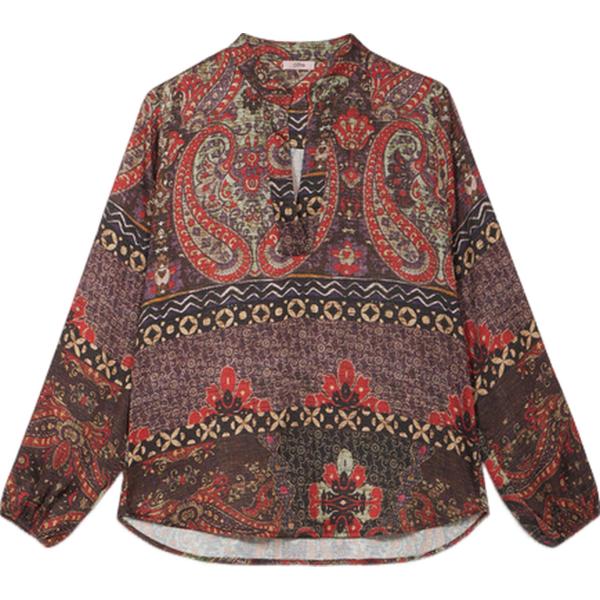bluse Oltre marrone