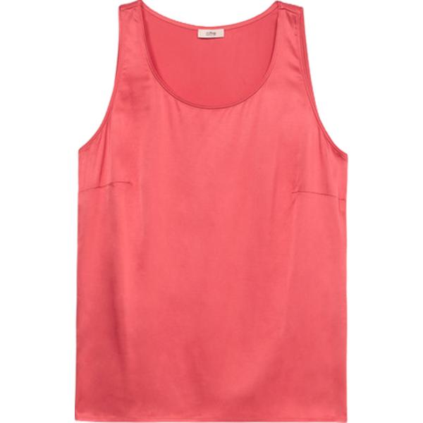 top Oltre rosa tinta unita