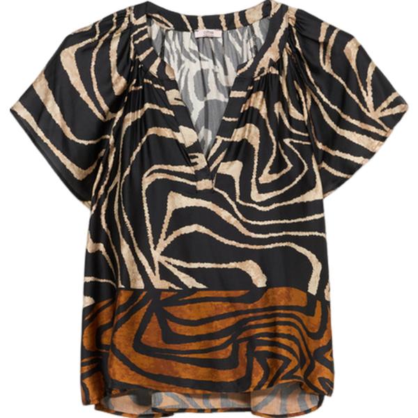 bluse Oltre marrone
