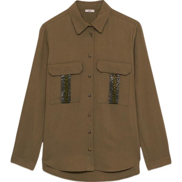 camicie Oltre marrone