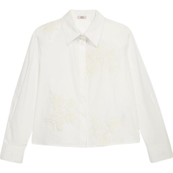 camicie Oltre bianco a fiori