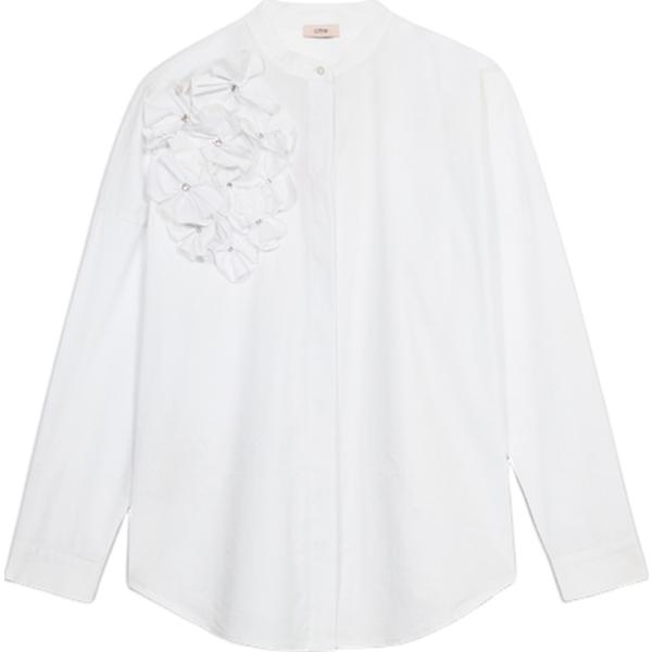 camicie Oltre bianco a fiori