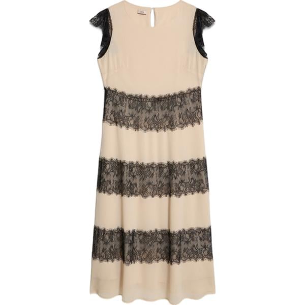 vestiti midi/longuette Oltre marrone