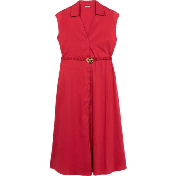 vestiti chemisier Oltre rosso