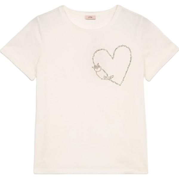 t-shirt Oltre bianco