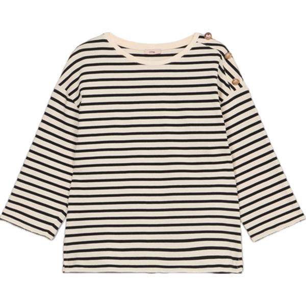 t-shirt Oltre bianco a righe