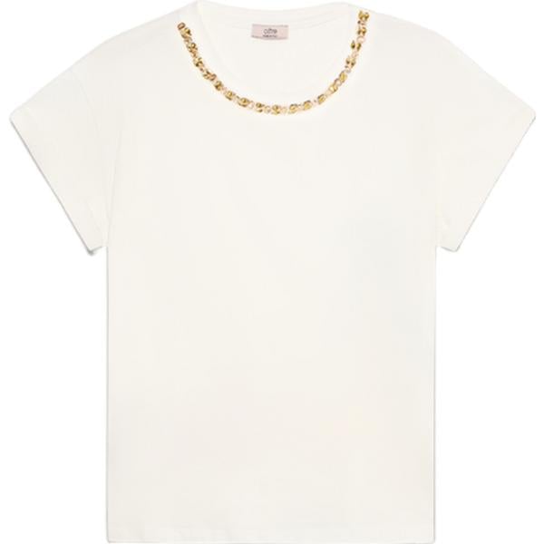 t-shirt Oltre bianco
