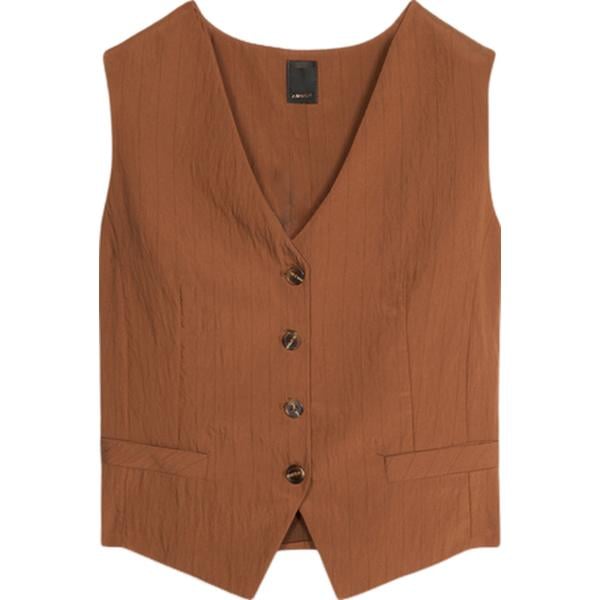 gilet Oltre marrone